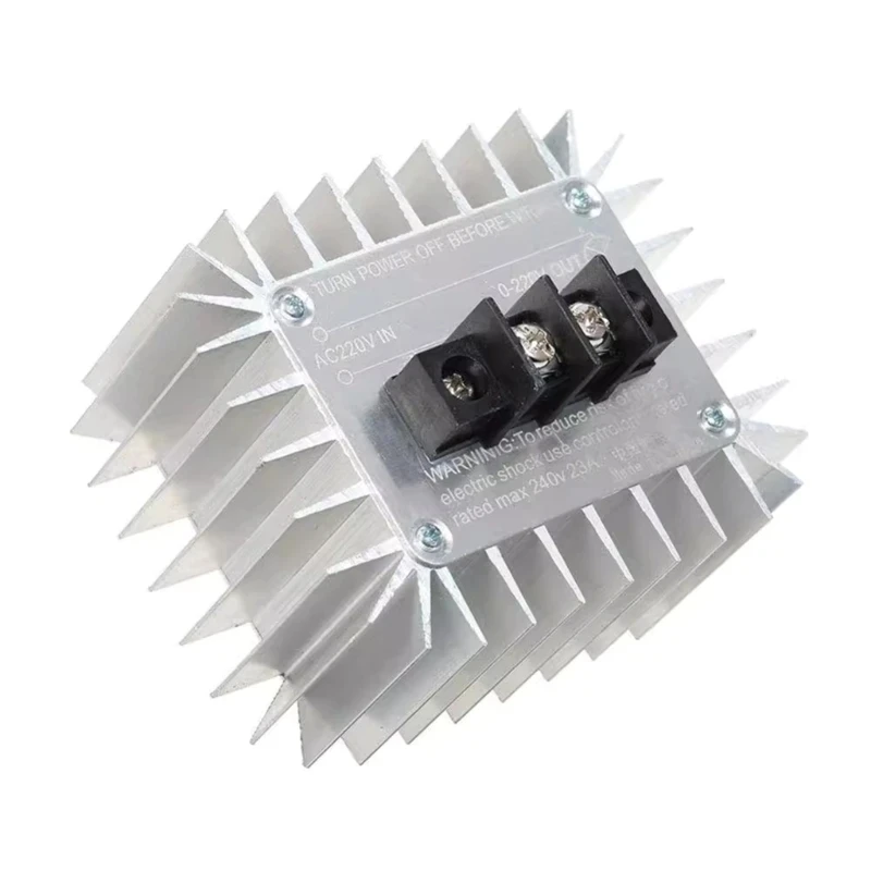 Regulador eletrônico de tensão do poder superior com Shell, ajuste de temperatura que escurece, escurecendo, 5000W, 220V