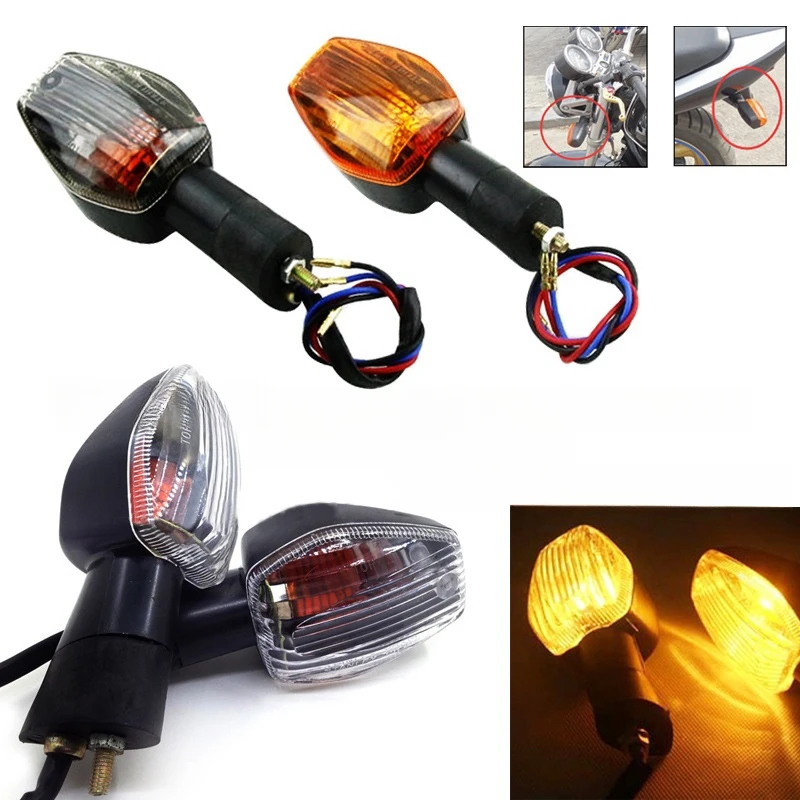 Motorcycle Turn Signal Light For HONDA CB400 SF CB 1300 600 900 HORNET CBR RR 1100XX 600F CBR125R Flasher Indicator