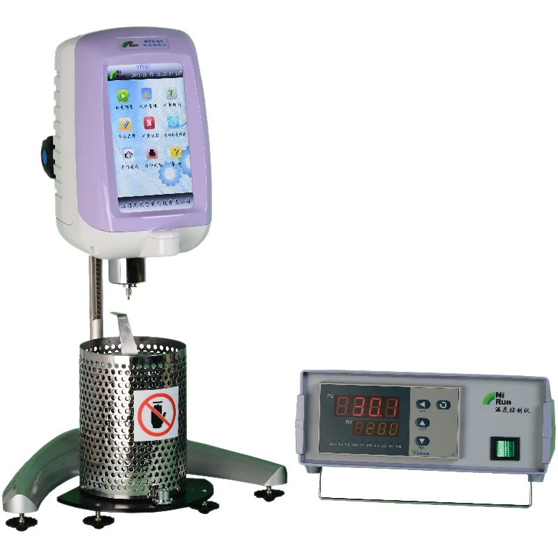 High Temperature Lab Viscometer Rotating Viscosity Meter Construction Machinery Laboratory Instrument