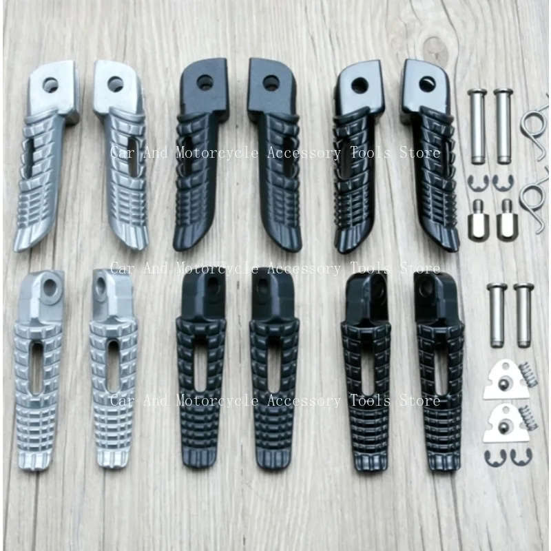 Suitable for GSXR600 GSXR750GSXR1000GSX1300RGSX1300 B‑king Hayabusa,Motorcycle Front&Rear Footrests Foot Pegs,Replacement Parts