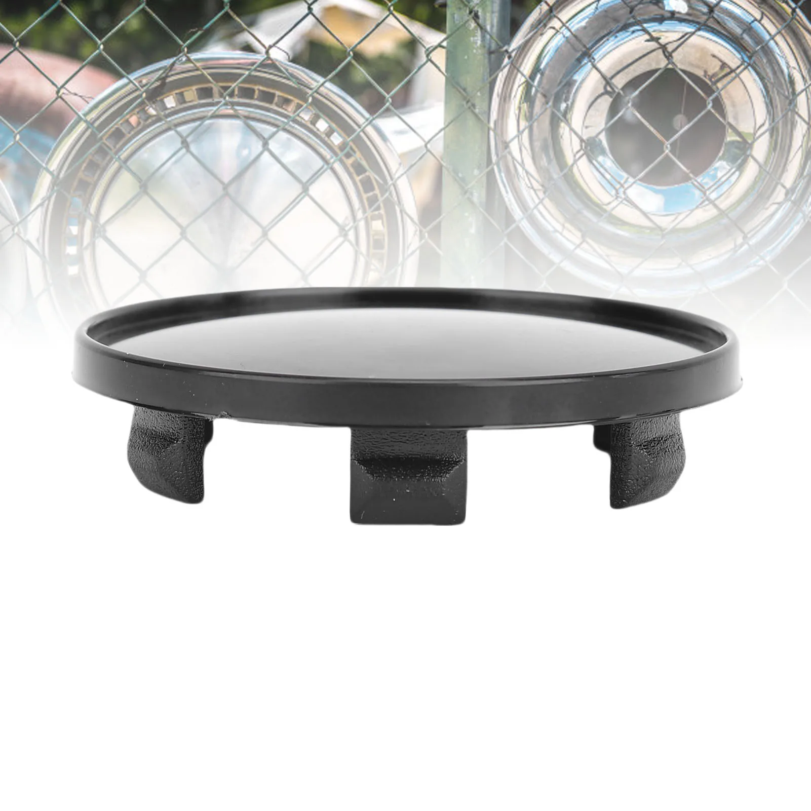 Center Hubcap Cover Wheel Center Hub   59mm Outer Dia Stylish Appearance ABS Metal for Most Vehicles