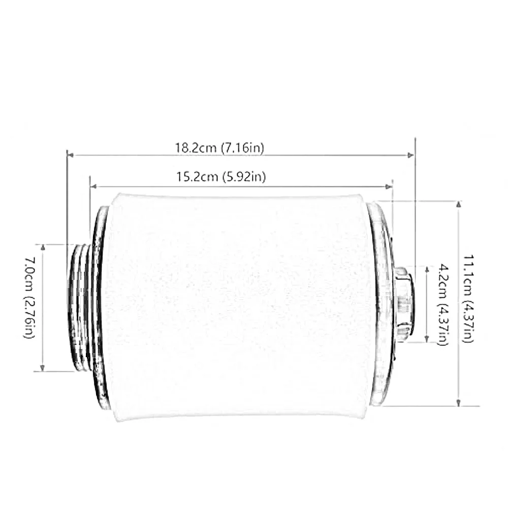 Motorcycle Engine Air Intake Filter Cleaner Air Filter Element For Can-Am Outlande MAX 400/450/500/570/650/800/1000