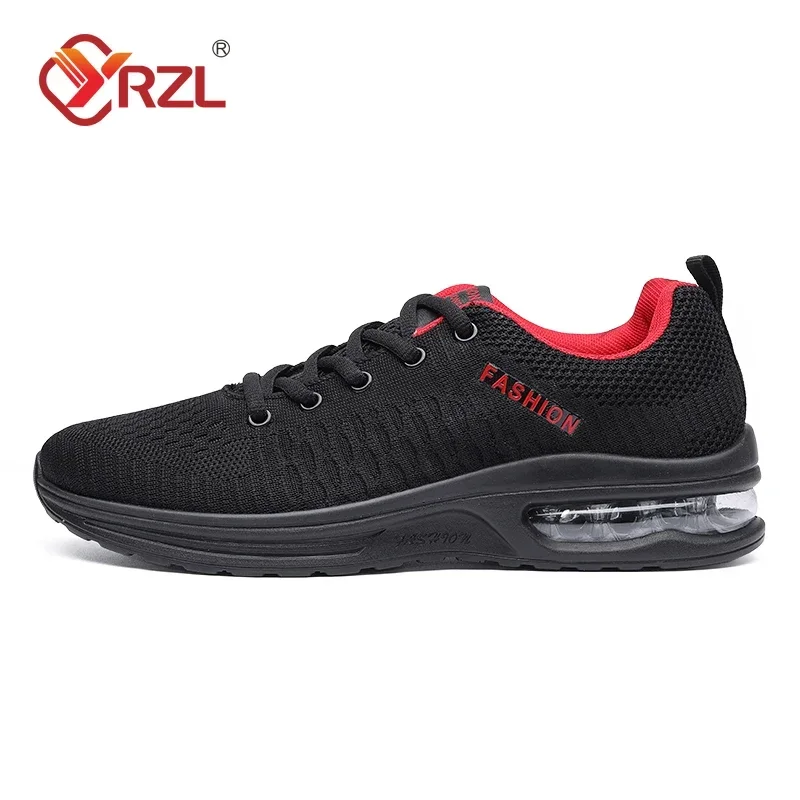 YRZL Sneakers da uomo Scarpe casual traspiranti di alta qualità Scarpe sportive da uomo antiscivolo per esterni Calzature da tennis leggere alla moda