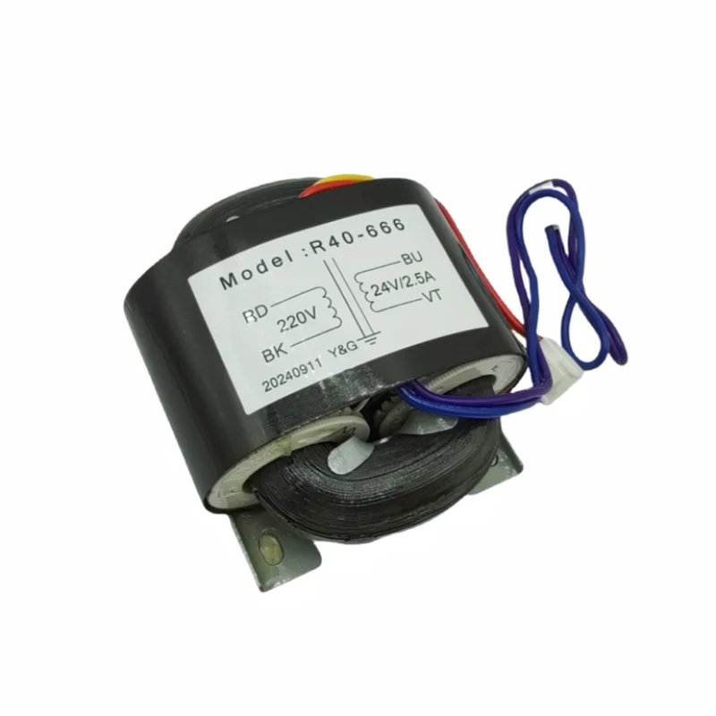 Custom R-core audio transformer 50W  R-40 core input 220V 230V 240V to 12V 24V 36V 55V power transformer for  audio equipment