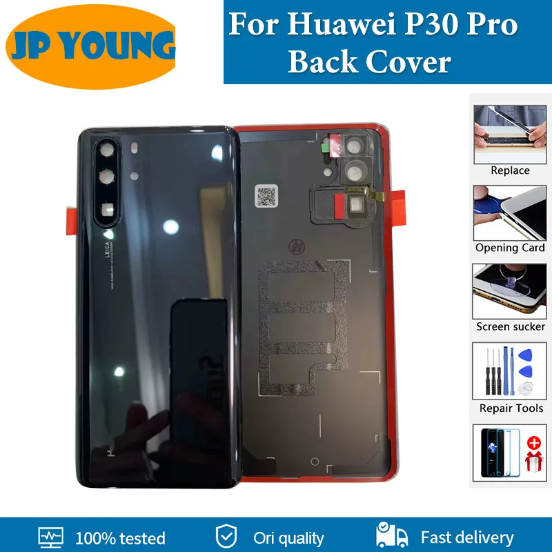 

Original For Huawei P30 Pro Back Battery Cover VOG-L29 VOG-L09 VOG-AL00 VOG-TL00 Rear Panel Door Housing Case Repair Parts