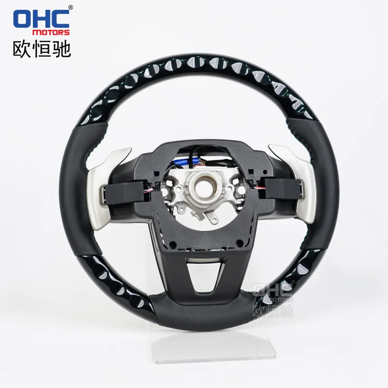 For Lexus es350 es300h gs300 ls460 old to new model lx600 walnut wood steering wheel