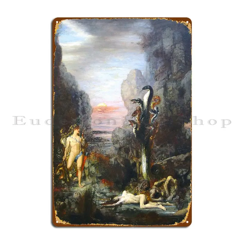The Lernaean Hydra 26874828.ZRLK5 Metal Sign Living Room Cinema Party Personalized Decoration Tin Sign Poster