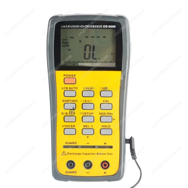 DE-5000 True Four Line Digital LCR Bridge Meter Multimeter High Precision Inductance Capacitance Meter Resistance Tester