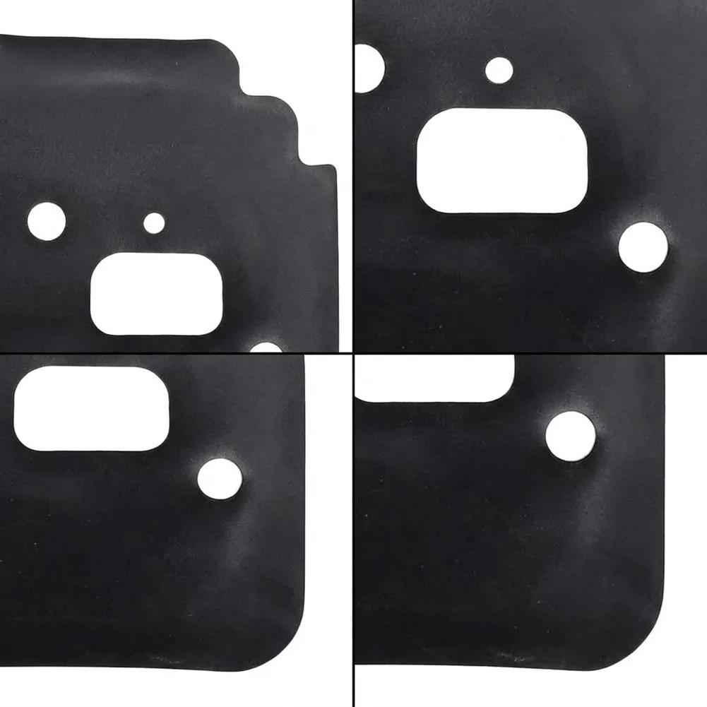 for Black Intake Gasket Carburetor Seal Resilient Materials Outdoor Use Long-lasting Performance Quick Replacements