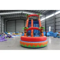 Commercial  bouncer slide combo inflatable bouncy  water slide castle bounce house for kids adults