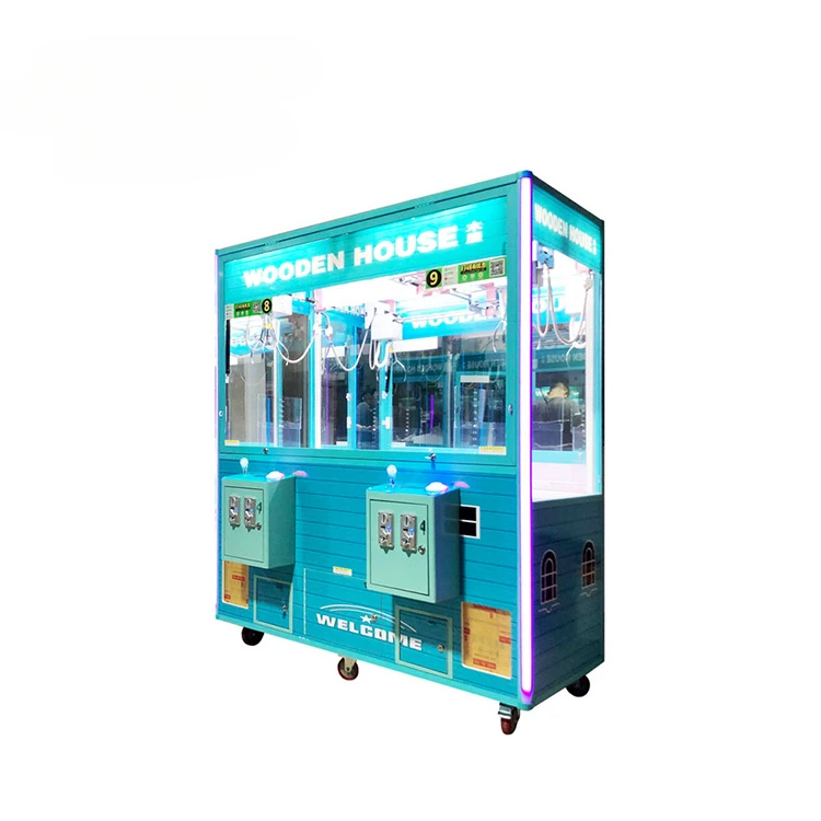 lifun factory customized coin operated two players giant claw machine large big crane game machine  for sales