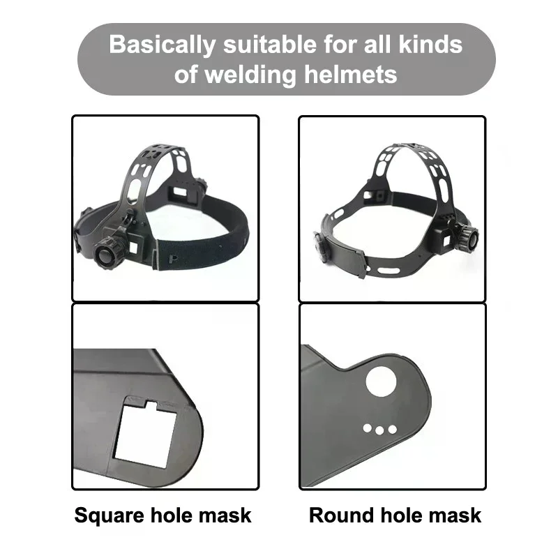 Secure Fit Welding Helmet; Adjustable Welder Mask Headband; Essential Helmet Accessories