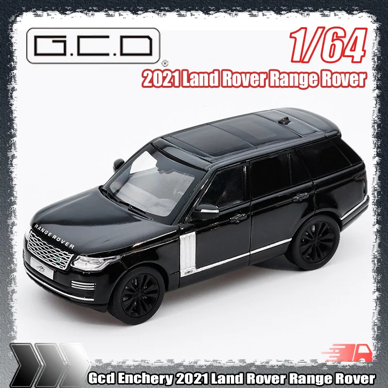 

Gcd Enchery 1:64 2021 Land Rover Range Rover - Iron Bottom - Rubber Tyre - Simulated Alloy Miniature Die-Cast Car Model Toy Gift