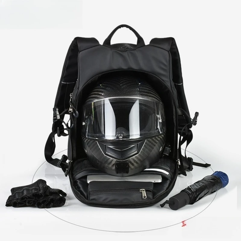 

Cycling Backpack Motorcycle Helmet Bag Full Helmet Backpack Locomotive Fuel Tank