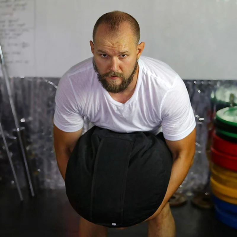 Gym Power Bag Strongman Sandbag Heavy Duty Workout Sandbags for Fitness Cross-Training & Exercise Strength Training Power Bag