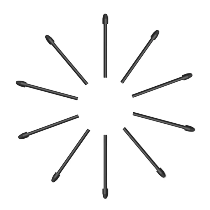 10 ชิ้นเปลี่ยนปากกาเติมเงินที่ละเอียดอ่อนปลายปากกาสำหรับ PW517 สำหรับ Kamvas 12/13/16/22
