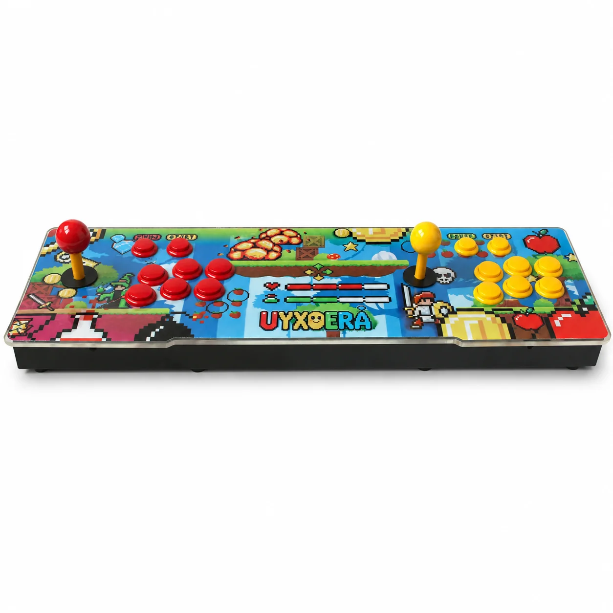 Consola de Juegos Arcade para 2 Jugadores con Joystick, Controlador de Juegos con HDMI, VGA, USB para TV, PC, Monitor, Máquina de Juegos Retro