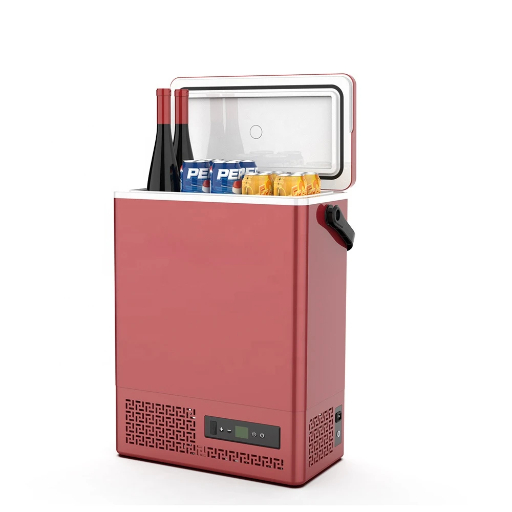 12 Liters Refrigerator 12/ 24 volt DC Portable Fridge Freezer with Battery for Camping Personal Life