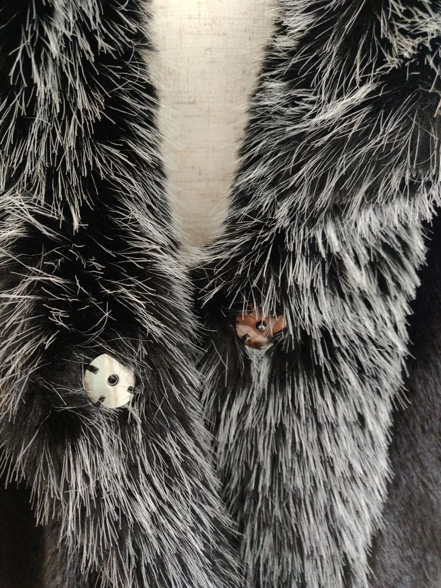 معطف فرو صناعي شتوي للنساء سميك للتدفئة والترفيه من المينك سترة طويلة سترة واقية منفوش فاخرة Bontjas ملابس خارجية دافئة