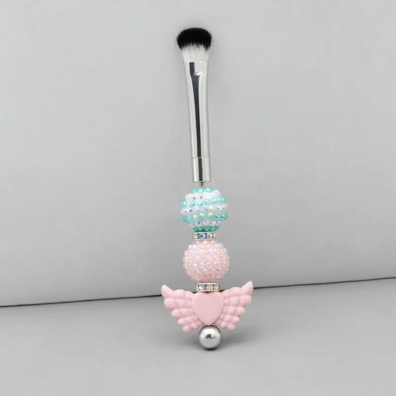

E15E 5pcs Jewelry Beaded DIY Eye Brush Detachable Beads Makeup Brushes Set for Women