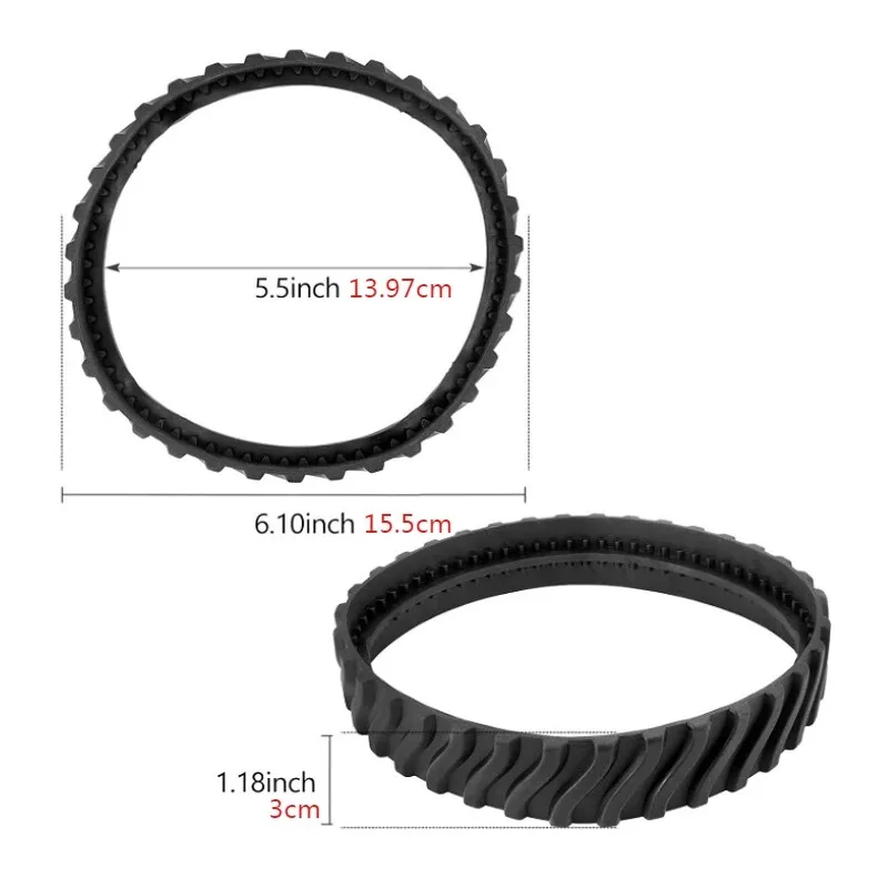 For Zodiac MX8 MX6 AX10 Baracuda R0526100 Pool Cleaner Tracks Tyres Wheel, Swimming Pool Cleaner Equipment
