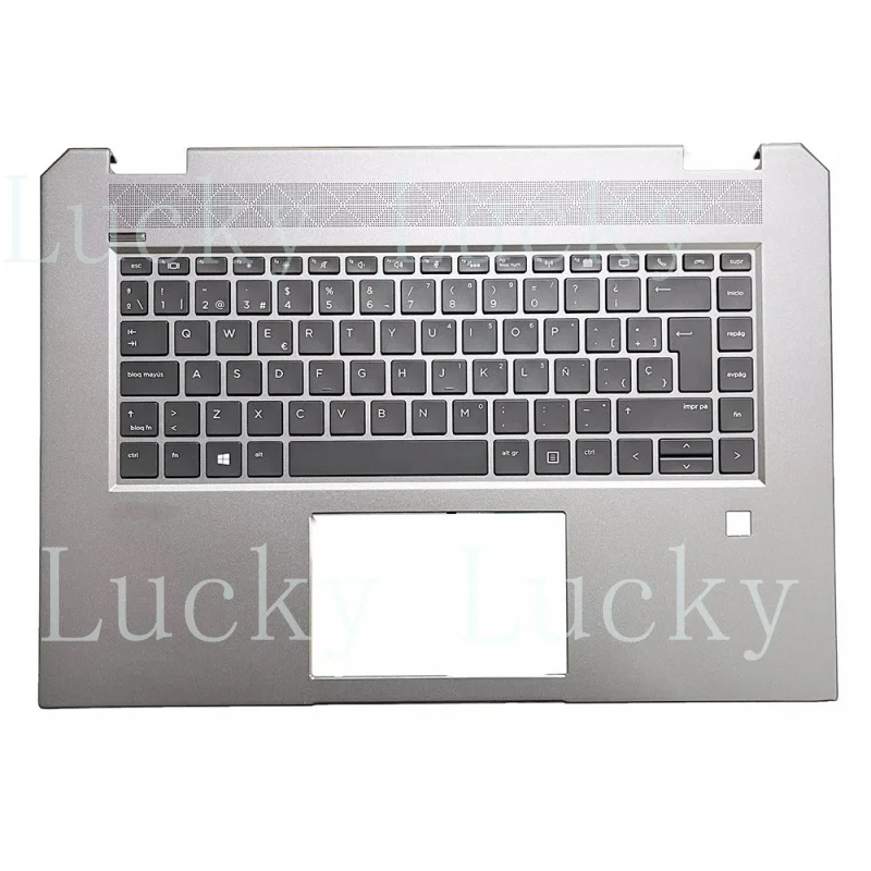 f   Laptop Keyboard&PalmRest For HP ZBook Studio G5 L30668-071 backlit Spanish SP
