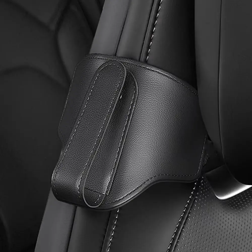 Adjustable Strap Seat Belt Adjustment Device Comfortable Driving Avoid Noise Strap Clip Holder Non-slip Wide Clip Opening