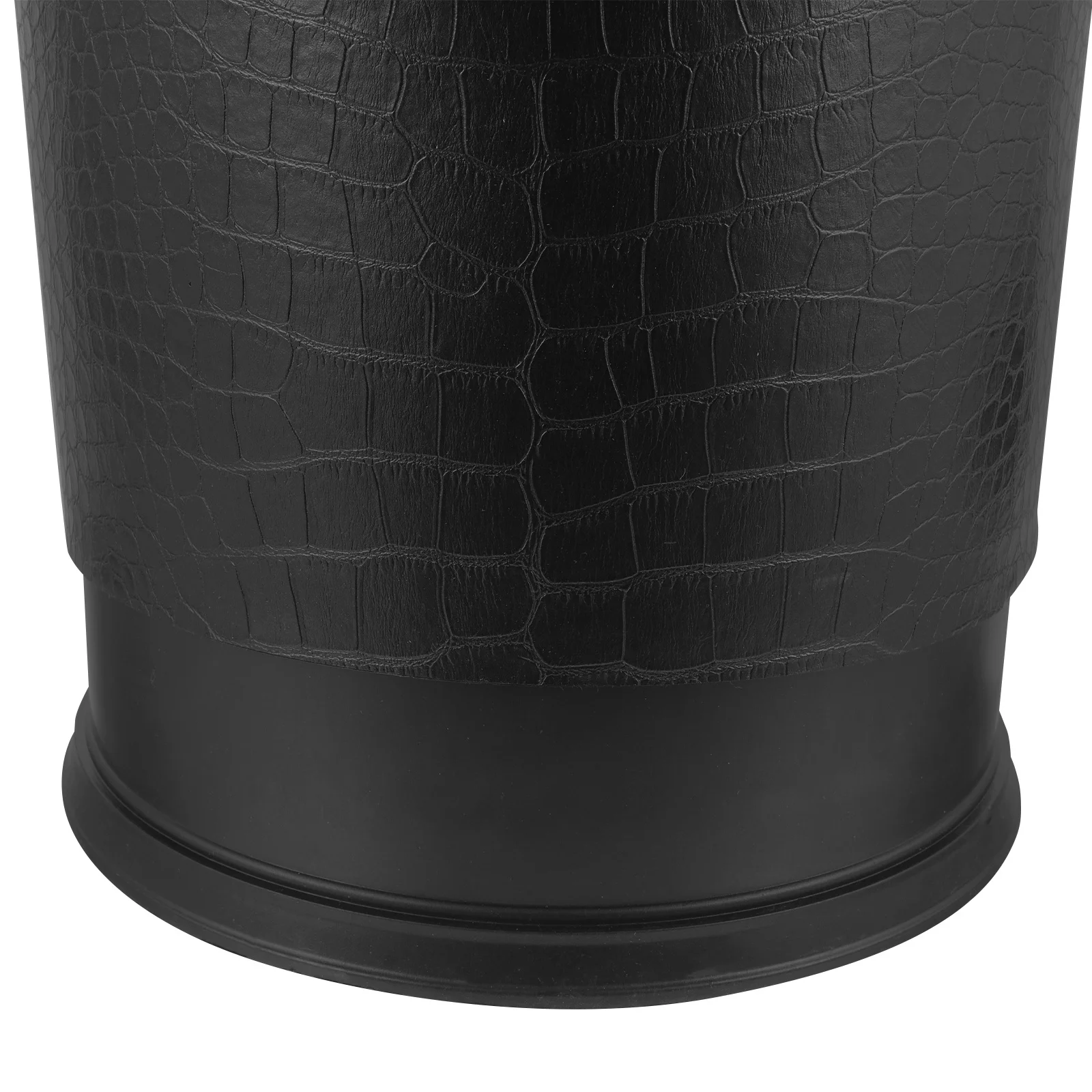 

Modern Vintage Trash Bin Strong Plastic Garbage Container for Kitchen Bathroom Bedroom Office Space Saving Waste Disposal