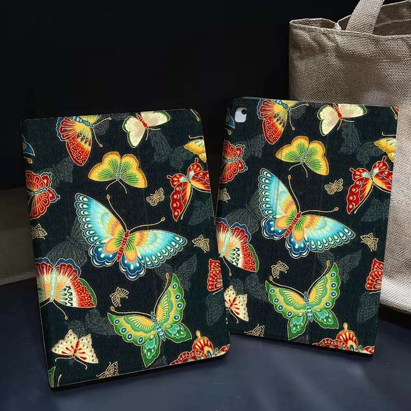 

Colorful Abstract Pattern Art Gift Tablet Case For Apple iPad Air Pro mini 1 2 3 4 5 6 7 8 9 11 M2 M3 M5 M4 5th 6th 7th 10th