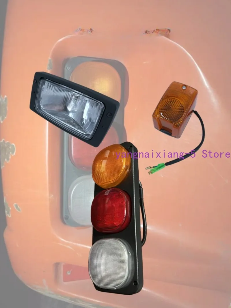 Fit for Doosan Wheeled Excavator 150W-9C 210W-9C Headlight/turn Signal/ Tail Light Assembly