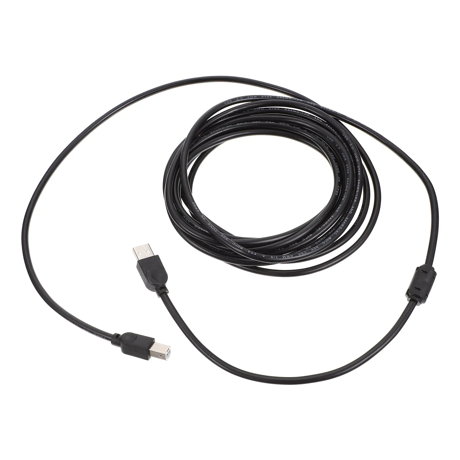 

USB Printer Cable Copper Core for Scanner Fax Machine High Quality Long Lasting Suitable Various Devices Printing Supplies USB