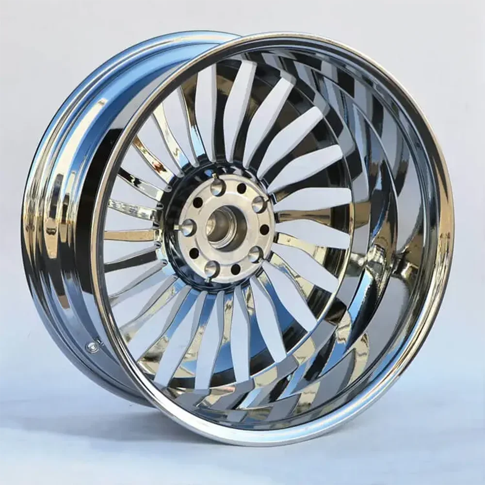 Super High Light Aluminum Alloy Wheel Oem Customized Size Surface Car Forged 22 Inch Chrome Rims ,100% tested well