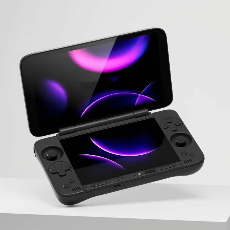Consola de juegos portátil Pocketds Flip, dispositivo de juegos con pantalla dual, Oled, 165hz, Android, reproductor de juegos Retro portátil para viajes en casa