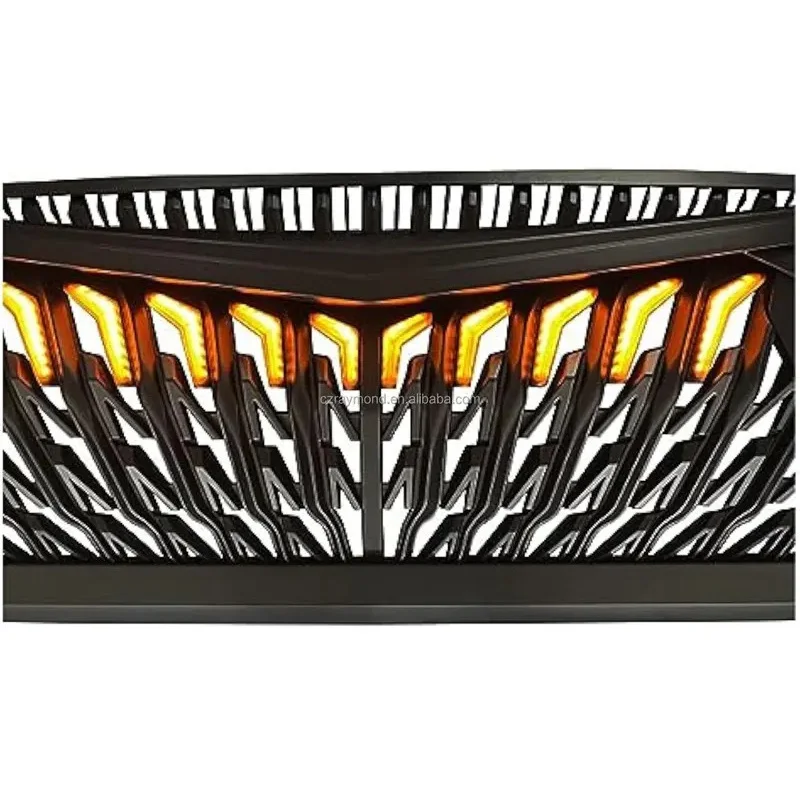 Wholesale Car Front Bumper Center Mesh Grille For Wrangler JK 2007 2008 2009 2010 2011 2012 2013 2014 2 6