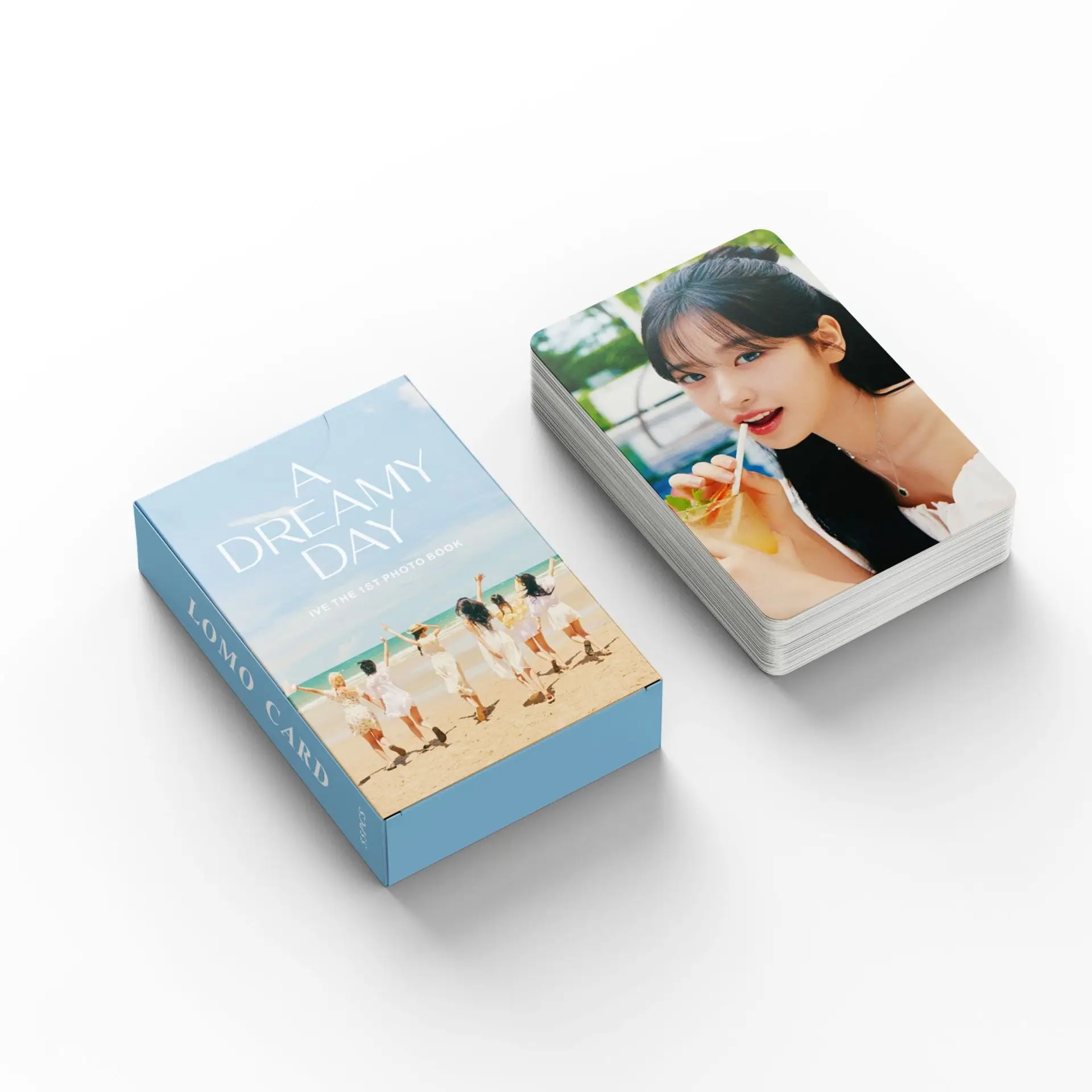 54 шт./набор Kpop IVE A Dreamy Day Lomo Photocard Ablum 2023 Двойные карты Photocards Милый Постер печать поклонников подарок поклонникам