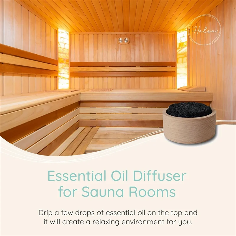 B08B-Lava pierre diffuseur lave roche absorbe les huiles essentielles pour Sauna, bureau, chambre à 