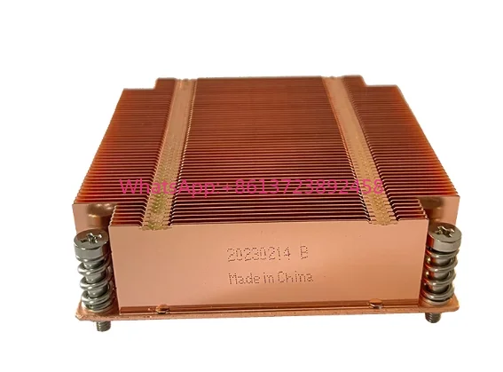 High Performance 1U Server Heatsink, R15 Cooler With Vapor Chamber For LGA2011/2066