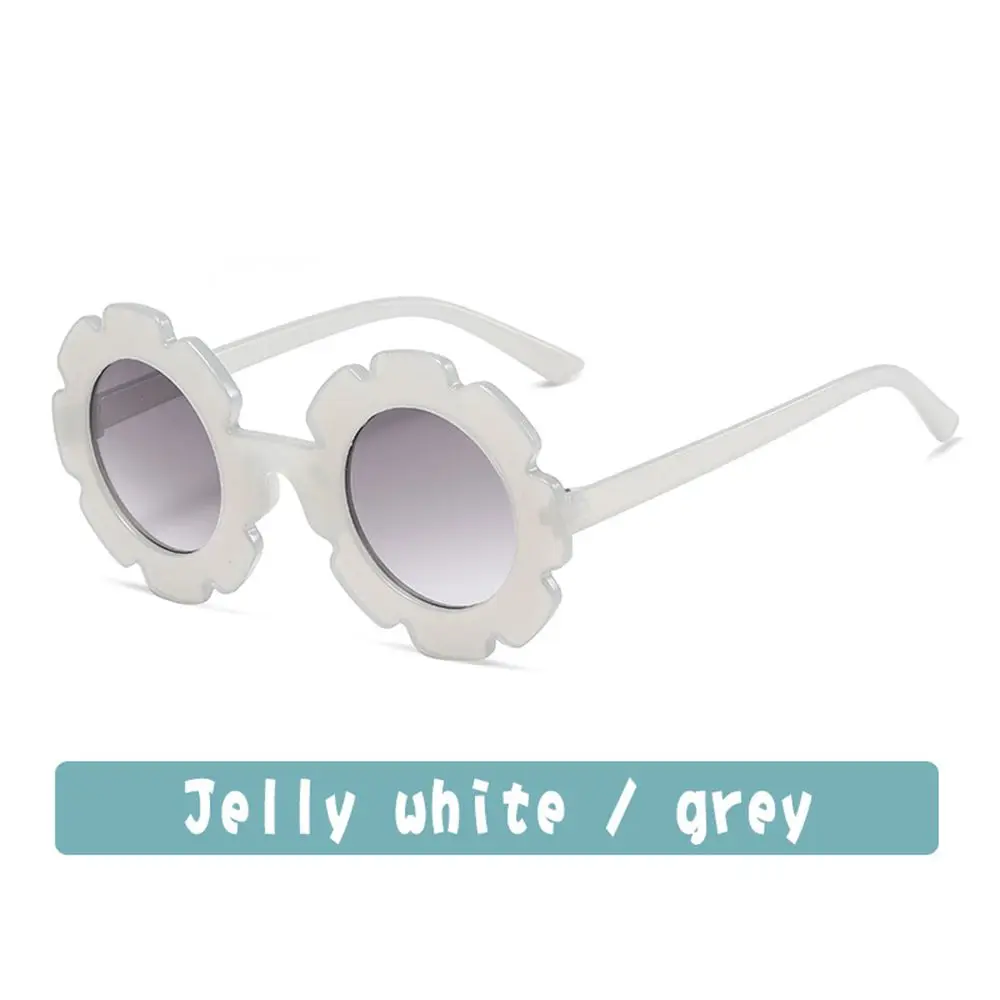 1pc Cool Fashion Trend Eyewear Outdoor Product Flower Shape Sun Glasses Vintage Children Sunglasses