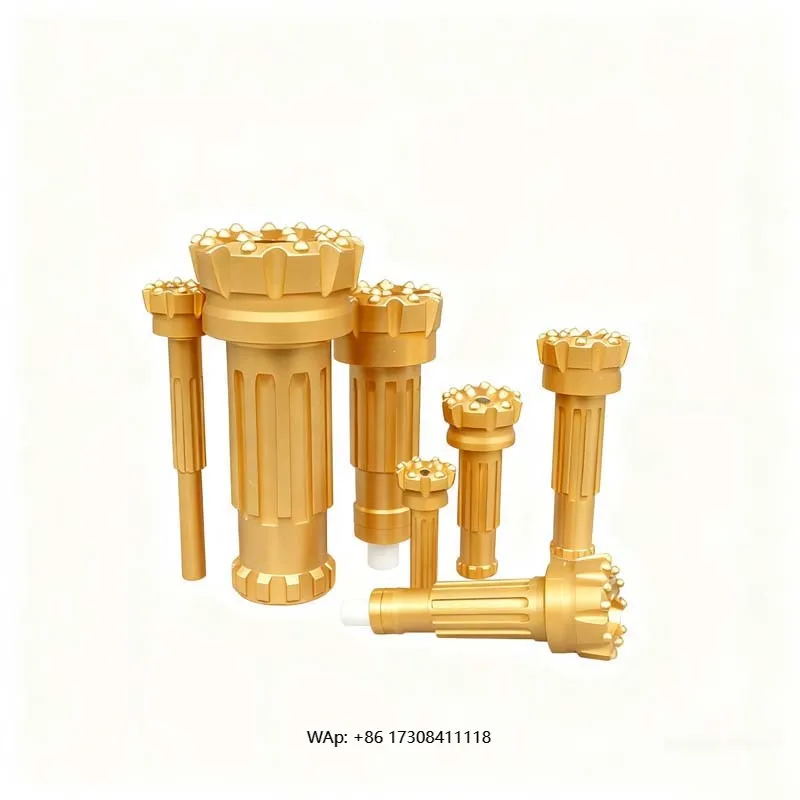 

90mm Hammer Bit New Carbon Steel Water Well Drilling Bit Forged Drilling Tool