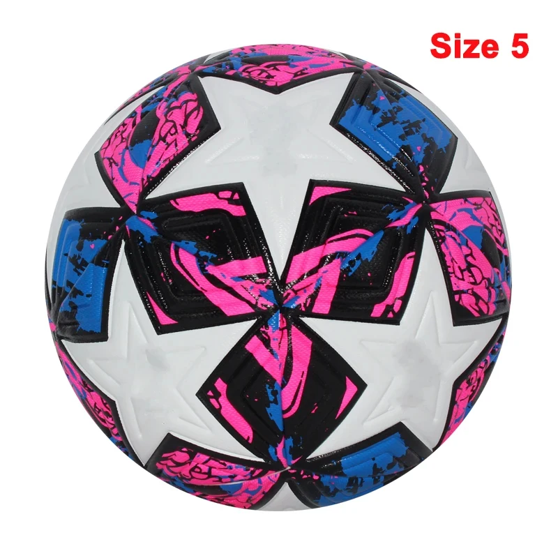 Professional Seamless PU Soccer Ball Size 4 & Size 5 Waterproof Outdoor Lawn Match Training Footbal