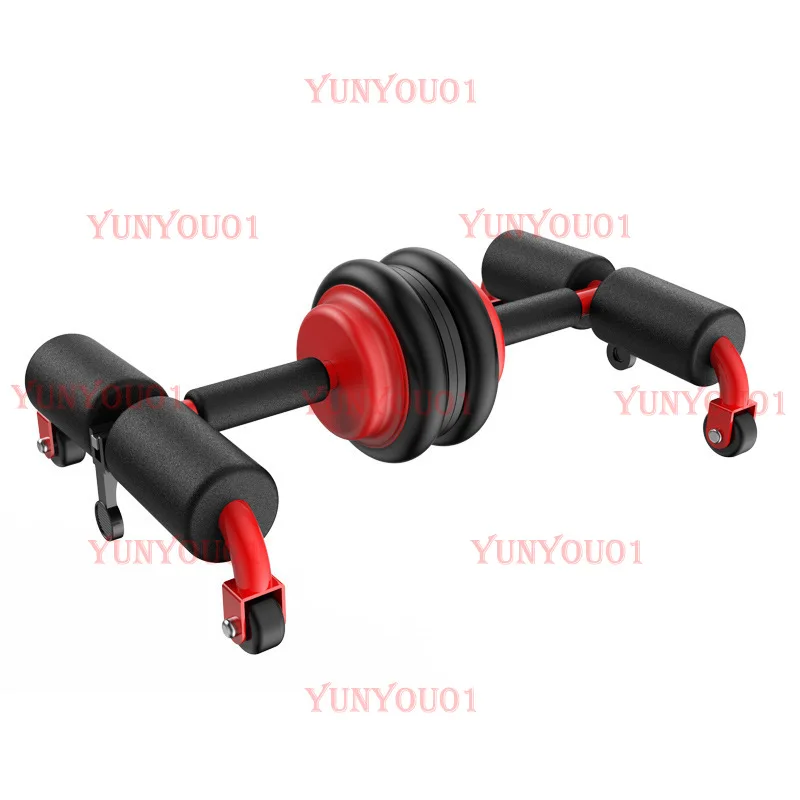 

Separable Household Abdominal Machine Men's and Women's Sports Fitness Equipment Curling Roller Beginner Weight Loss