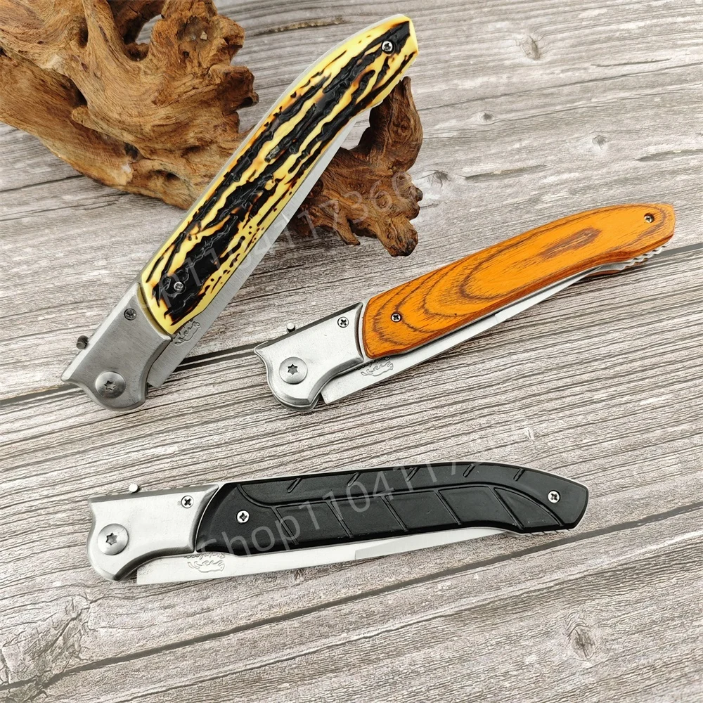 NEW 3 Colors Russian Outdoor Folding Knife 420 Steel Blade EDC Pocket Knife Hunting Survival Camping Hiking Cutting Tools