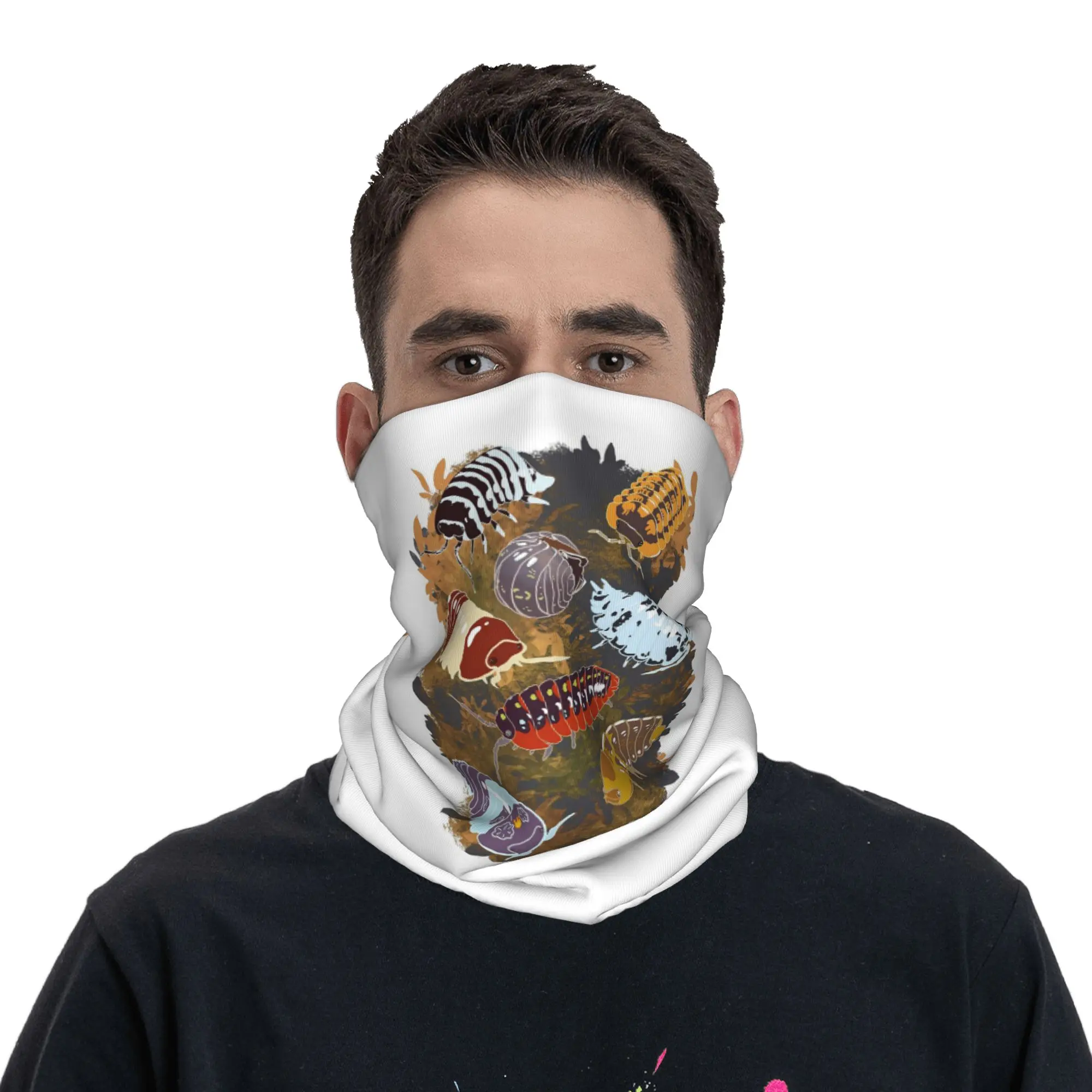 Isopod Collection Bandana Neck Gaiter Printed Wrap Scarf Multi-use Cycling Scarf Cycling For Men Women Adult