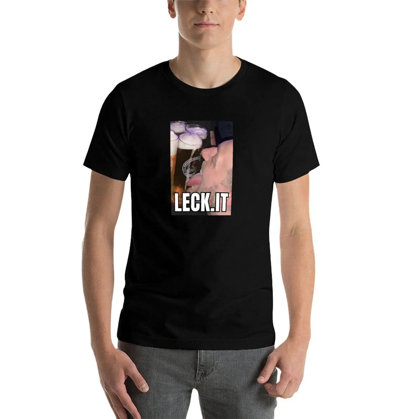 

LECK.IT T-Shirt cotton t shirt man man t shirt heavy cotton T-Shirt