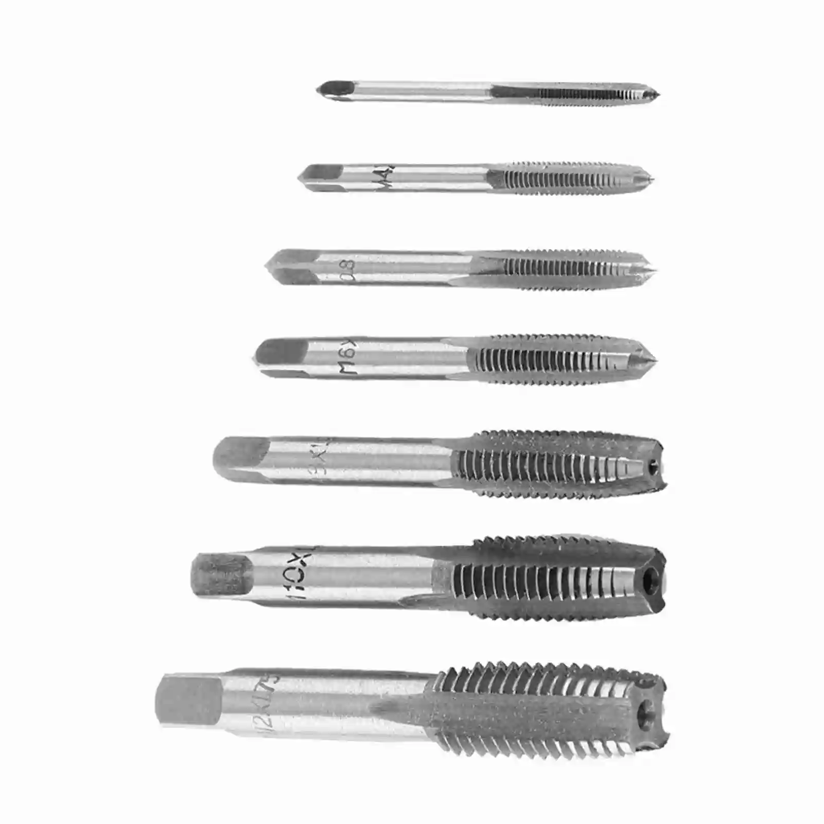 Metric Thread Steel Tap Tapping Tool M3 M4 M5 M6 M8 M10  Screw Tap Thread Tap Tool Thread Tap Screw Taps Tool Set