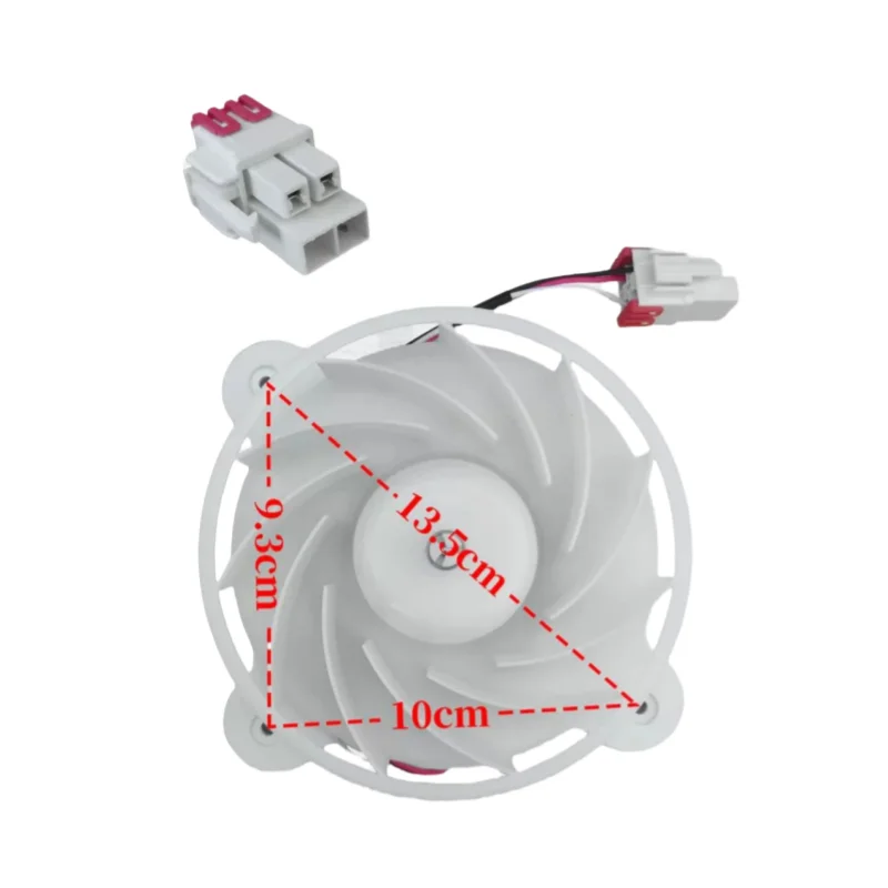 Original New for Refrigerator Motor ZWF-30-3 DC12v Refrigeration Fan for Samsung/Haier/midea