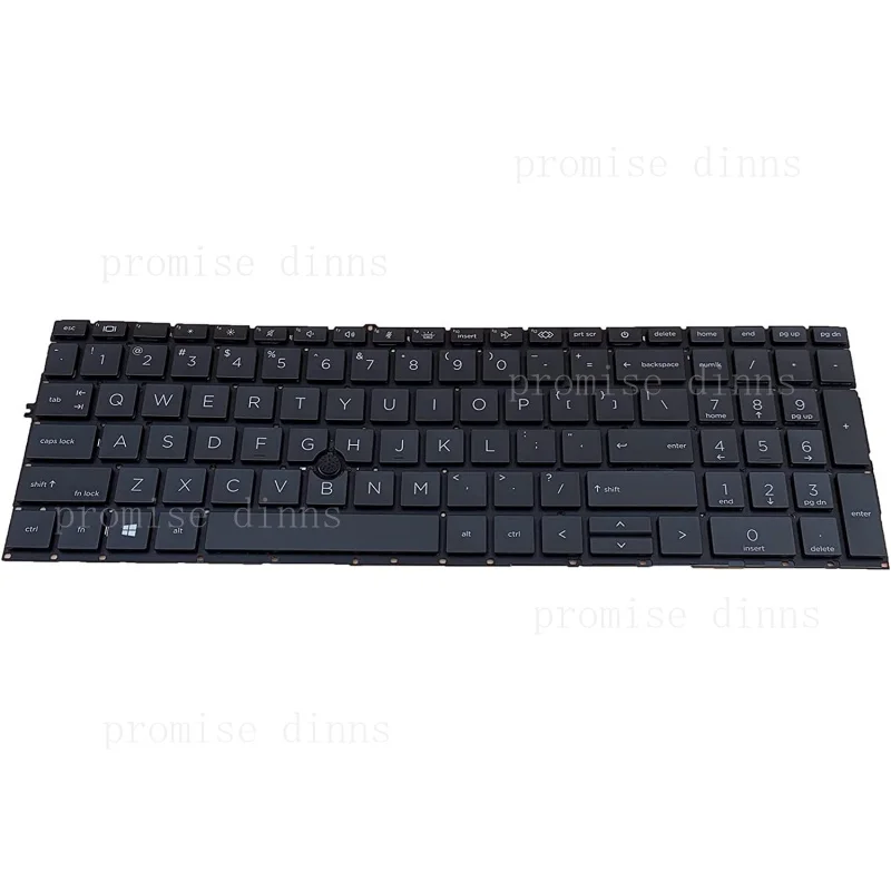 M   US Backlit keyboard For HP Elitebook 850 G7 850 G8 855 G7 855 G8 L89916-001