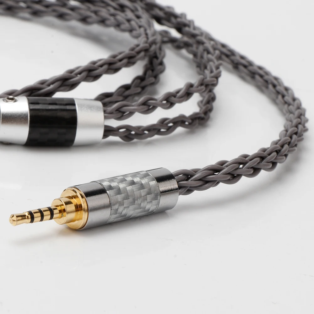 7N OCC كابل سماعة الرأس 4.4 مللي متر 4 دبوس Xlr 2.5 مللي متر سماعة أذن كابل ل 3.5 Hifiman Ananda sundara HE1000se HE6se he400 Z7M2