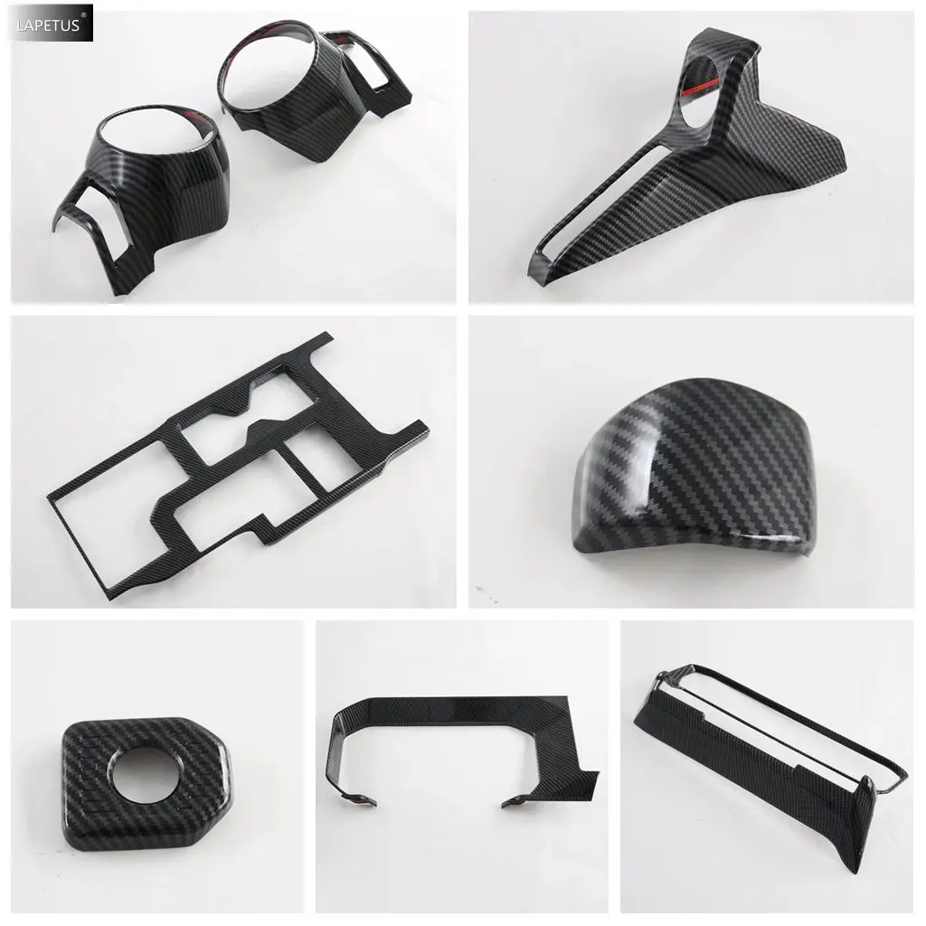 

For Toyota Land Cruiser Prado 250 LC250 2024 2025 Gear Shift Head / Handle Bowl Frame / Dashboard Frame Cover Trim Accessories