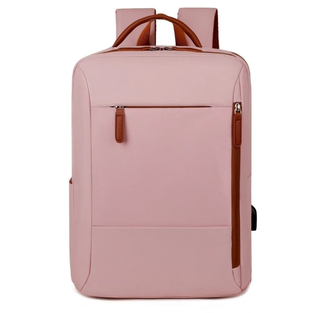 

Оксфордский рюкзак для ноутбука, многослойная студенческая школьная сумка большой емкости с зарядкой через USB и багажным ремнем, деловой рюкзак для студентов